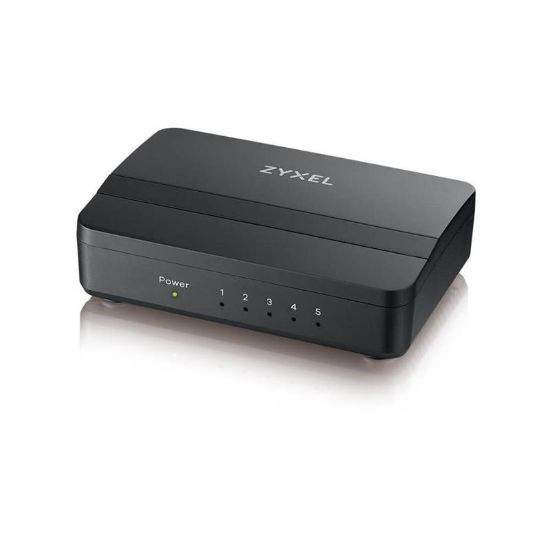  Зображення Комутатор Zyxel GS-105S v2 (5xGE, пластик. корпус)) 