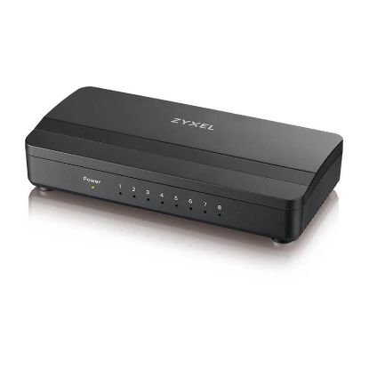  Зображення Комутатор Zyxel GS-108S v2 (8xGE, пластик. корпус)) 