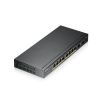  Зображення Комутатор ZYXEL GS1100-10HP (8xGE POE, 2xSFP, POE 130W)) 