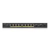  Зображення Комутатор ZYXEL GS1100-10HP (8xGE POE, 2xSFP, POE 130W)) 