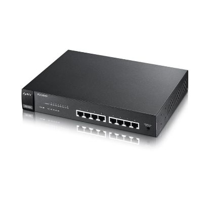  Зображення Комутатор ZYXEL ES1100-8P (4xFE, 4хPOE, Max 60W)) 