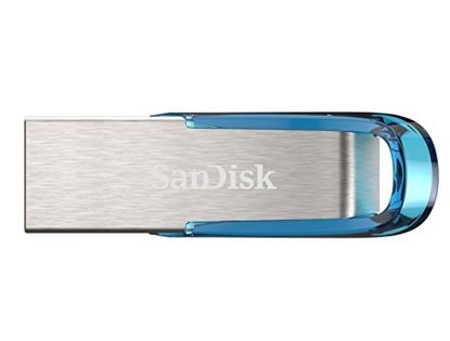  Зображення SanDisk Ultra Flair 32GB, USB 3.0, 150MB/s read - Tropical Blue , EAN: 619659163020 