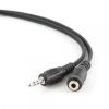  Зображення Аудіо-кабель 3,5mm/3,5mm (подовжувач) Cablexpert (CCA-423-2M), 2.0m Black 