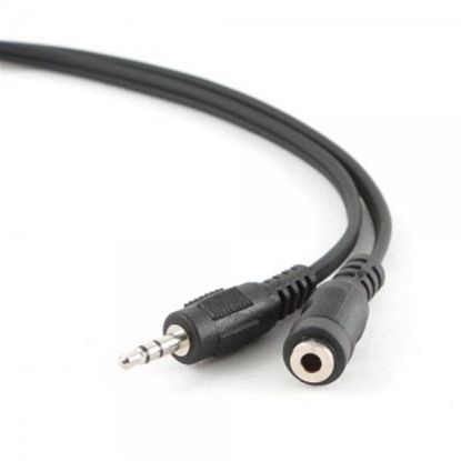  Зображення Аудіо-кабель 3,5mm/3,5mm (подовжувач) Cablexpert (CCA-423-2M), 2.0m Black 