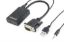  Зображення Адаптер VGA - HDMI, Cablexpert (A-VGA-HDMI-01) зі звуком 