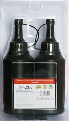  Зображення Комплект для заправки TN-420X картриджа Pantum TL-420H, TL-420X  M7100, P3010/3300 (2*3000стор, 2 тонери, 1чіп) 