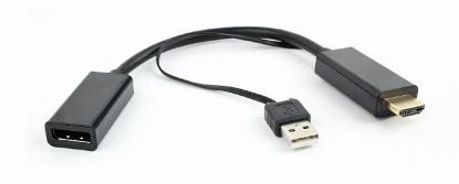  Зображення Адаптер-перехідник HDMI-DisplayPort Cablexpert DSC-HDMI-DP ) 