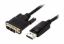  Зображення Кабель монитора 1.8м DVI-DisplayPort Atcom (9504) 2-мя феритами 1080P чорний 