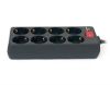  Зображення Мережевий фільтр живлення REAL-EL REAL-EL RS-8 PROTECT, 1.8m, black (EL122300021) 