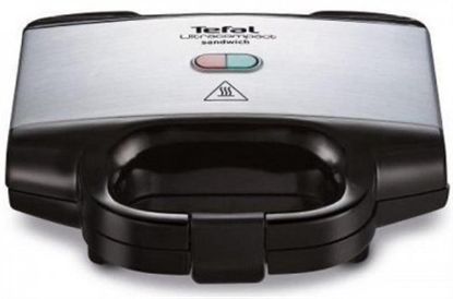  Зображення Сендвічмейкер Tefal Ultracompact Ultracompact, 700Вт, корпус-пластик, чорно-сріблястий 