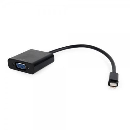  Зображення Адаптер Cablexpert AB-mDPM-VGAF-02 перетворювач Mini DisplayPort на VGA ) 