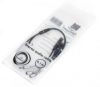  Зображення Кабель audio Cablexpert CCA-415M-0.1M 3.5мм M/F 2х3.5мм, перехідник, 10cм) 