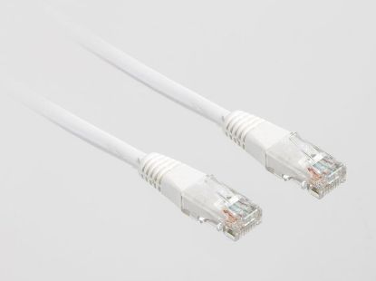  Зображення Патч-корд Cablexpert Cat.5e UTP RJ45 0,25m білий (PP12-0.25M-W) 