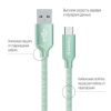  Зображення Кабель 1m USB 2.0 AM/Type-C Colorway (CW-CBUC003-MT) Mint 