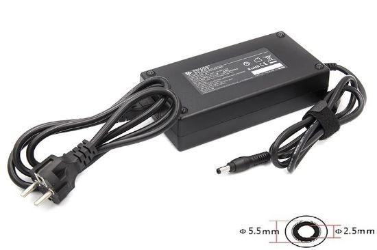  Зображення Блок живлення PowerPlant для ноутбуков Asus 220V, 19V 180W 9.5A (5.5*2.5) (AS180F5525) 
