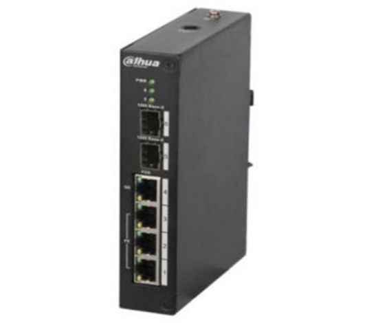  Зображення Комутатор Dahua Комутатор Dahua DH-PFS4206-4P-96) 
