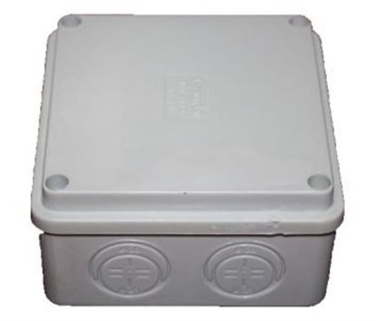  Зображення Коробка розподільна Courbi 100x100x50 сіра 