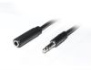  Зображення Кабель мультимедійний Jack 3.5mm male/Jack 3.5mm female 1.0m Pro REAL-EL (EL123500041) 