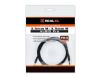  Зображення Кабель мультимедійний Jack 3.5mm male/Jack 3.5mm male 1.0m Pro REAL-EL (EL123500040) 
