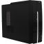  Зображення Корпус Logicpower S608 BK 400W Slim, 8см, 2хUSB2.0, Black 