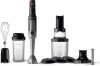  Зображення Блендер PHILIPS заглибний Viva Collection, 800Вт, 4в1, чаша-1000мл, чопер, спіралайзер, чорно-срібний 