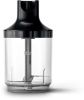  Зображення Блендер PHILIPS заглибний Viva Collection, 800Вт, 4в1, чаша-1000мл, чопер, спіралайзер, чорно-срібний 