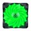  Зображення Кулер до корпусу 1stPlayer A1-15LED Green 