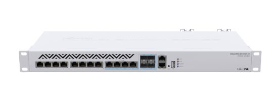  Зображення Комутатор MikroTik Cloud Router Switch CRS312-4C+8XG-RM 