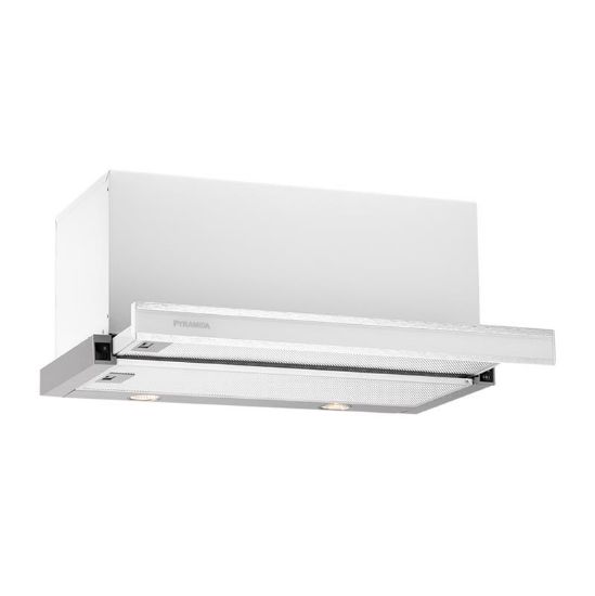  Зображення Витяжка кухонна Pyramida TL 60 (1100) G IX WH 
