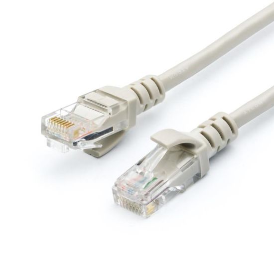  Зображення Патч-корд Atcom Geplink Cat.5e 26AWG, UTP RJ45 0,5m, сірий (GL8050) 