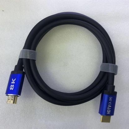  Зображення Кабель HDMI to HDMI 2m Atcom V.2.1 Real 8K Black 