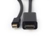  Зображення Кабель Mini DisplayPort to HDMI 1.8m Cablexpert (CC-mDP-HDMI-6) 