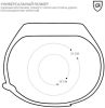 Зображення Ремінець Armorstandart для Xiaomi Mi Band 4/3 Light Blue (ARM51832) 