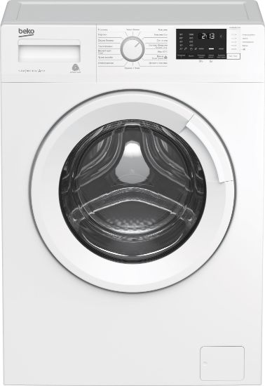  Зображення Пральна машина Beko фронтальна, 6кг, 1000, A+++, 45см, дисплей, білий 
