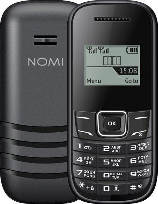  Зображення Мобiльний телефон Nomi i144m Dual Sim Black 