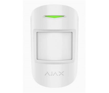  Зображення Бездротовий датчик руху і розбиття скла Ajax CombiProtect White (7170.06.WH1) 