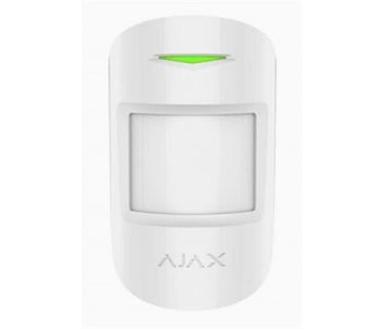  Зображення Бездротовий датчик руху і розбиття скла Ajax CombiProtect White (7170.06.WH1) 
