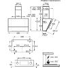  Зображення Витяжка Electrolux вертикальна, 60см, 700м3ч, Hob2Hood, білий 