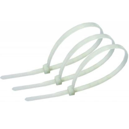  Зображення Стяжки для кабеля довжина - 300 мм, товщина - 3.6 мм, 100 шт в упаковці 