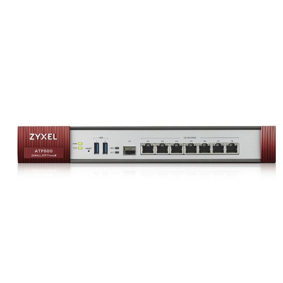  Зображення Міжмережевий екран ZYXEL ZyWALL ATP500 (ATP500-EU0102F) 