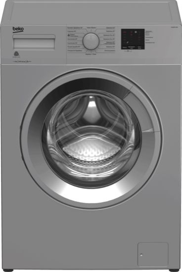  Зображення Пральна машина Beko фронтальна, 6кг, 1000, A+++, 45см, cріблястий 