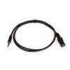  Зображення Аудіо-кабель 3,5mm/3,5mm (подовжувач) Atcom (16846), 0.8m Black 
