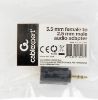  Зображення Адаптер-audio Cablexpert A-3.5F-2.5Mаудіо, 2.5мм M / F 3.5 мм (A-3.5F-2.5M)) 