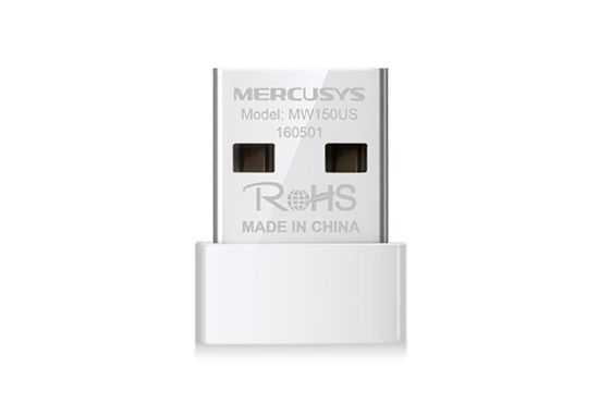  Зображення WiFi-адаптер MERCUSYS MW150US N150 USB2.0 nano 