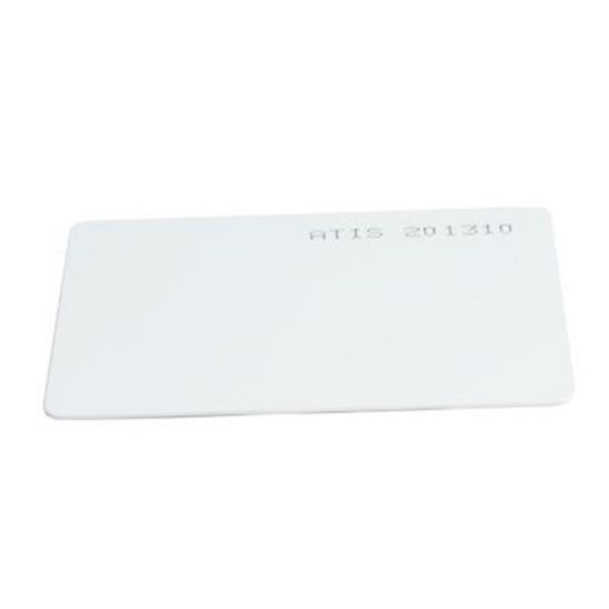  Зображення Безконтактна картка ATIS MiFare card (MF-06 print) 