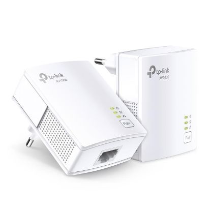  Зображення Адаптер PoE TP-Link TL-PA7017 KIT (Комплект гігабітних Powerline-адаптерів AV1000)) 