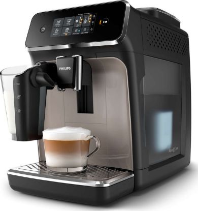  Зображення Кавомашина Philips Series 2200, 1.8л, зерно, автомат.капуч, авторецептів -4, чорний 