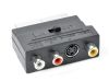  Зображення Адаптер Cablexpert (CCV-4415) SCART-S-Video/3xRCA, Black 