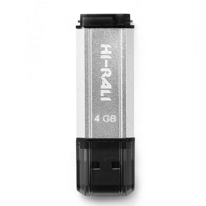  Зображення Флеш-накопичувач USB 4GB Hi-Rali Stark Series Silver (HI-4GBSTSL) 