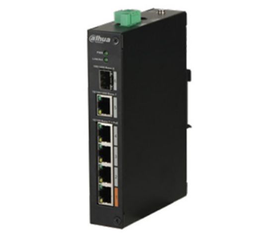  Зображення Комутатор Dahua Комутатор Dahua DH-PFS3106-4ET-60) 